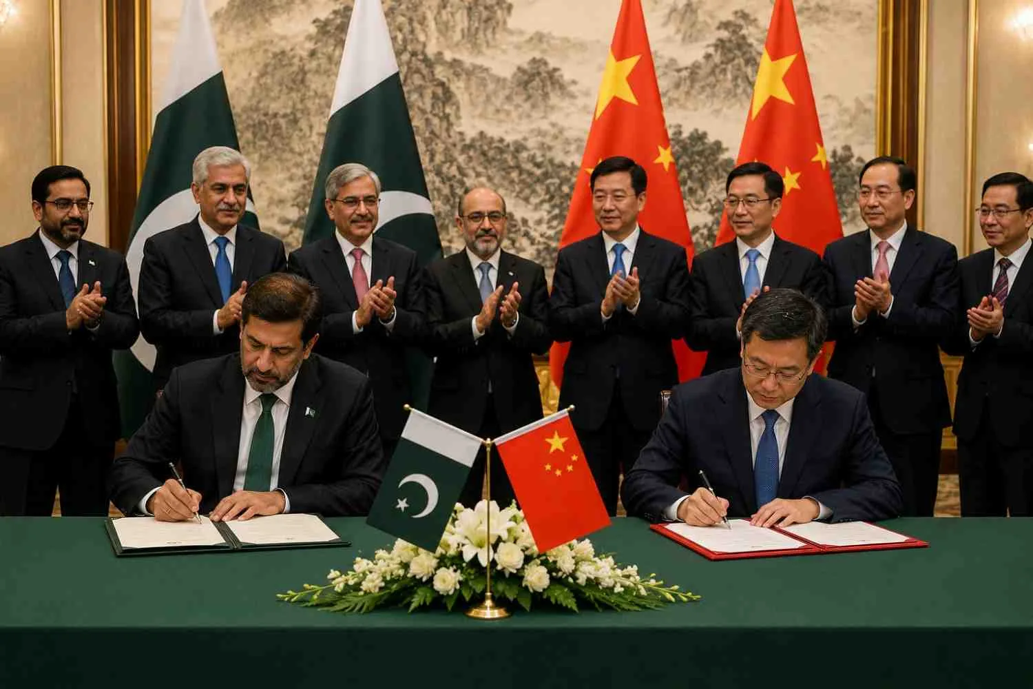Pakistan-China firms sign MoUs worth $7B across multiple sectors.