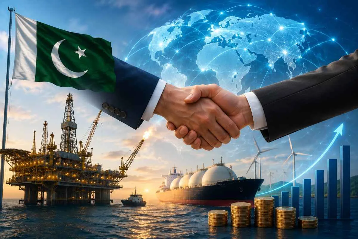 Pakistan boosts offshore energy and global investment ties.
