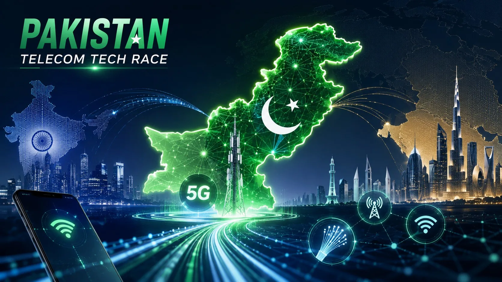 Can Pakistan Compete With India and Gulf Countries in Telecom Technology?