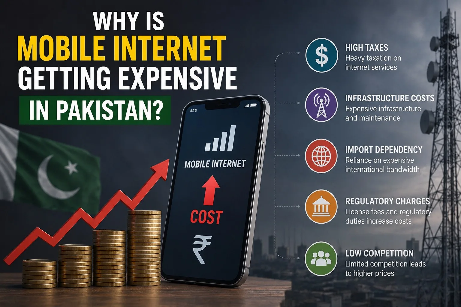 Why Is Mobile Internet Getting Expensive in Pakistan?