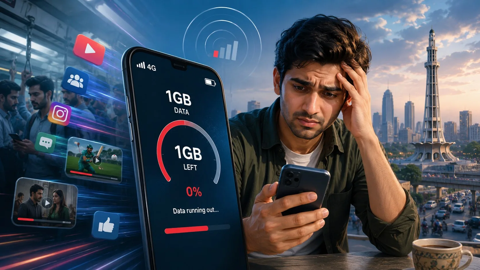 Why 1GB Data Runs Out So Quickly for Pakistani Users
