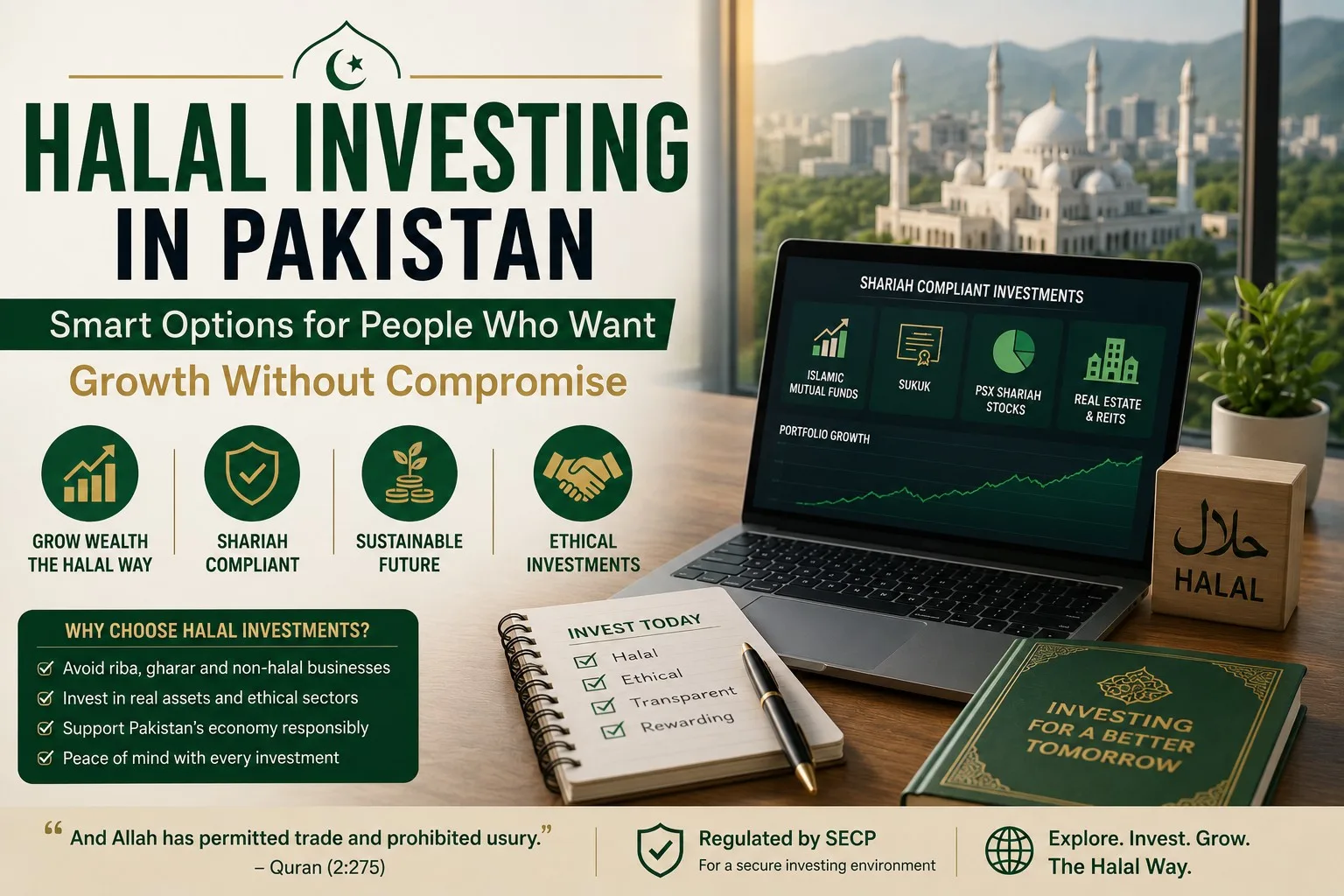 Halal Investing in Pakistan: Smart Options for People Who Want Growth Without Compromise