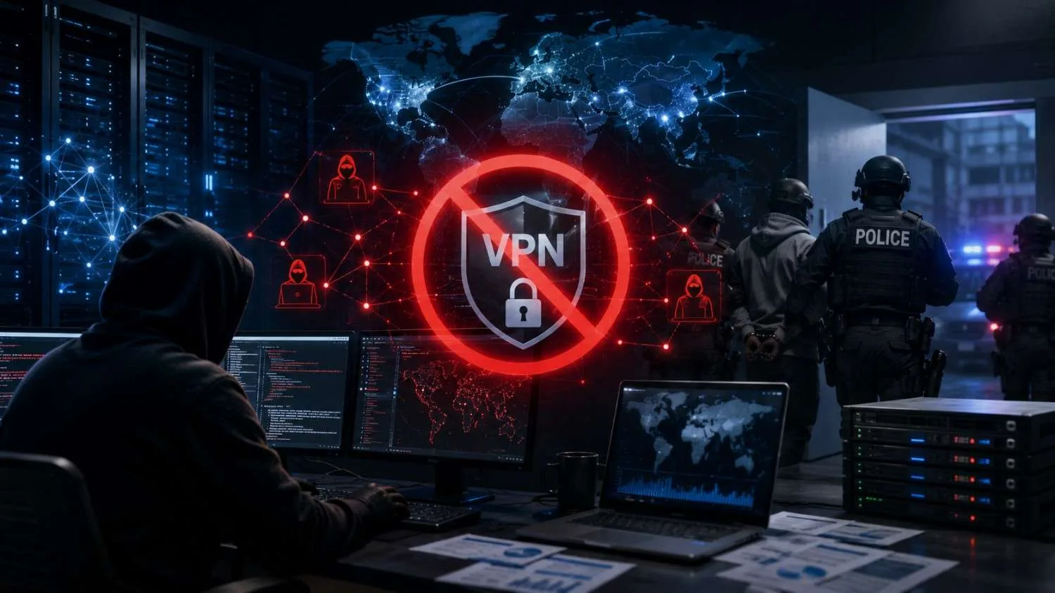 Global Operation Shuts Down Ransomware VPN Network