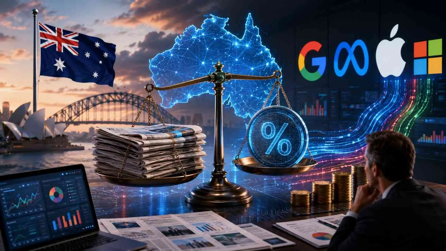 Australia Targets Big Tech 2.25% Digital Tax