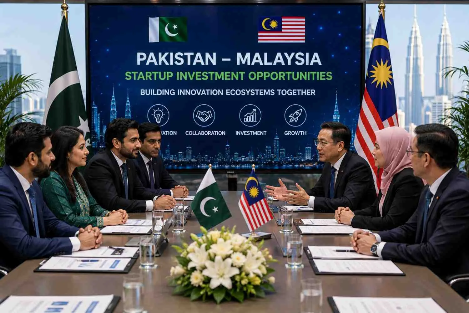 Pakistan and Malaysia Explore Startup Investment Opportunities
