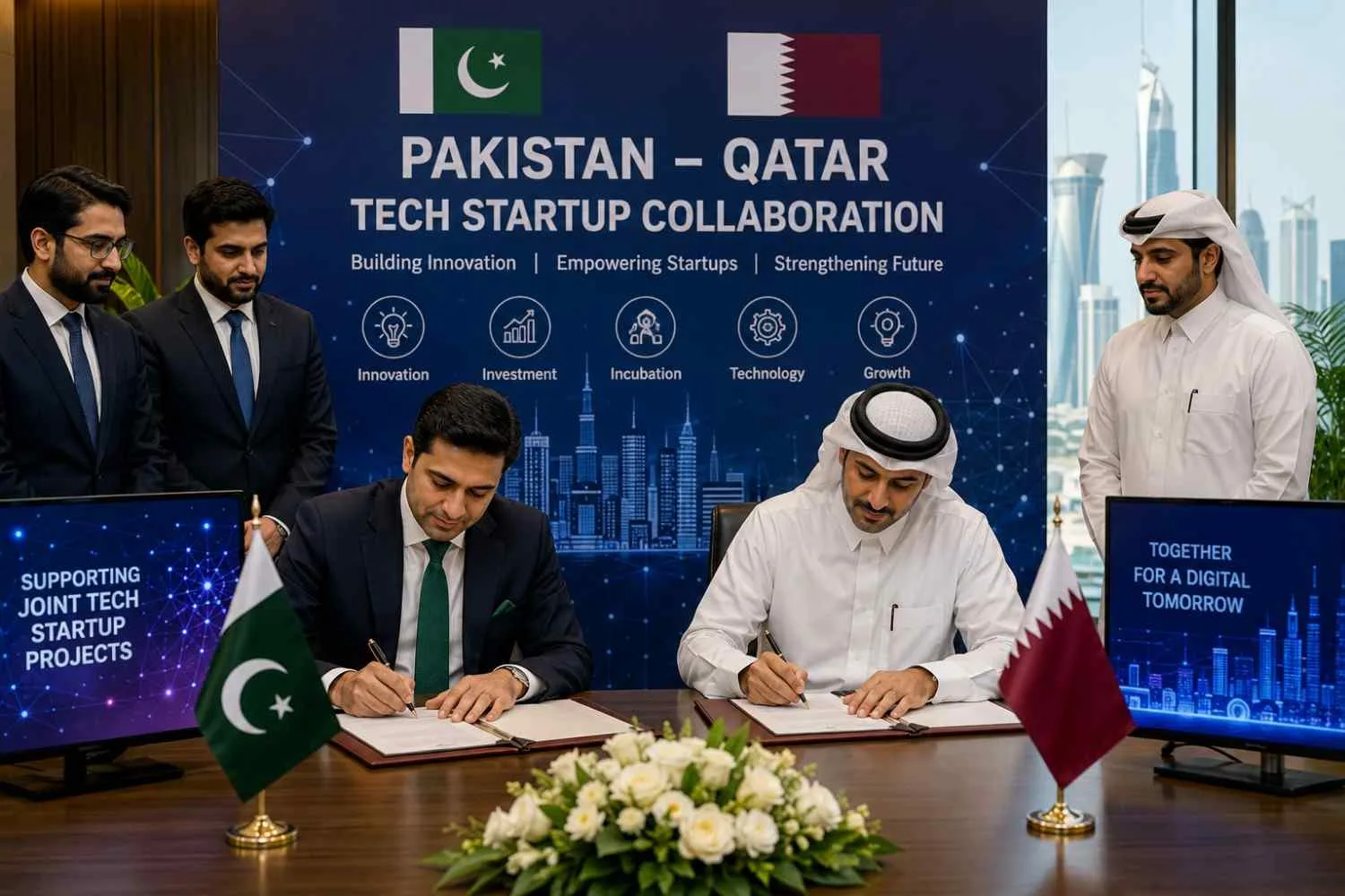 Pakistan and Qatar Support Joint Tech Startup Projects