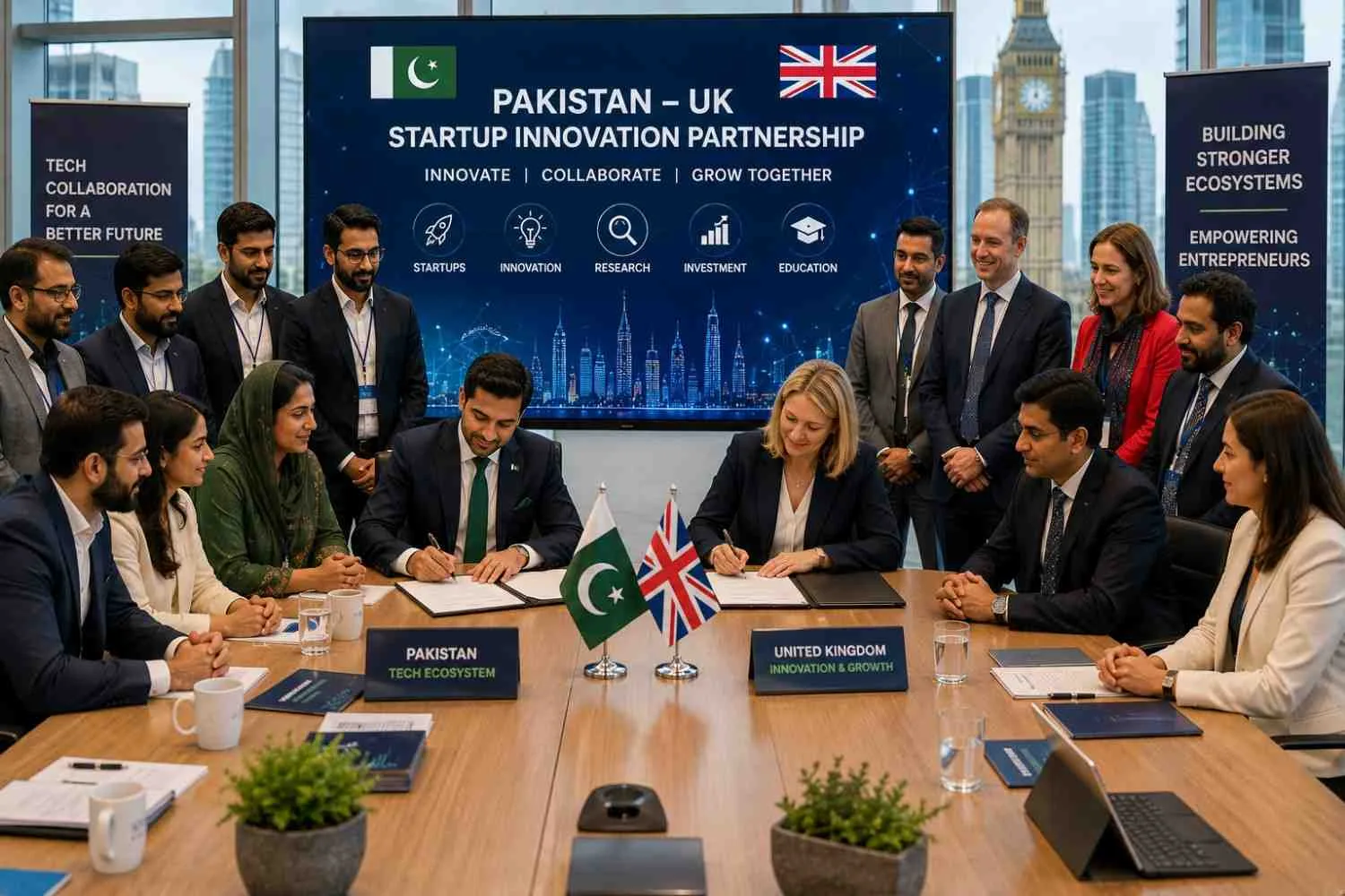 Pakistan and UK Expand Startup Innovation Ecosystem