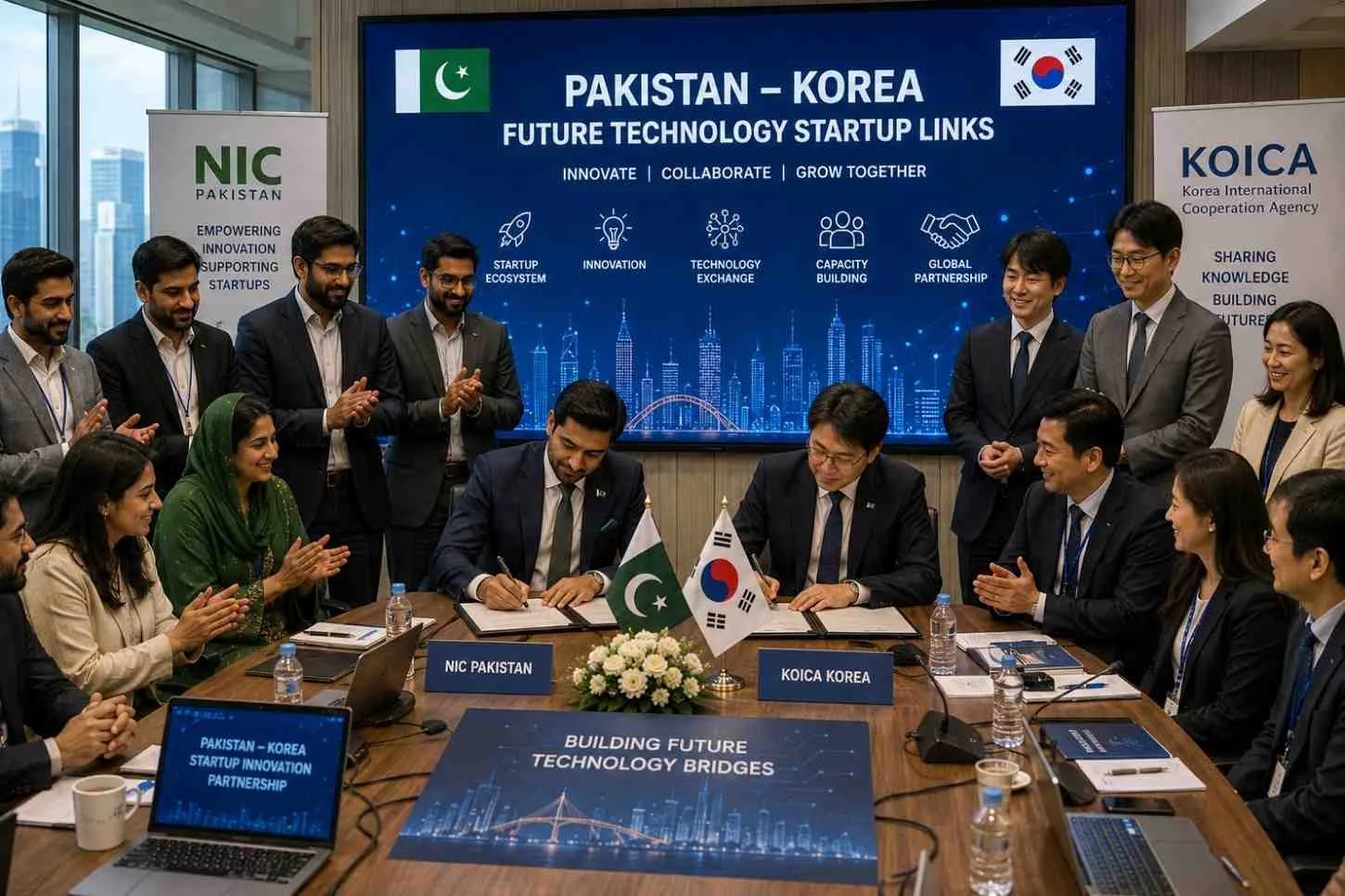 Pakistan and Korea Build Future Technology Startup Links