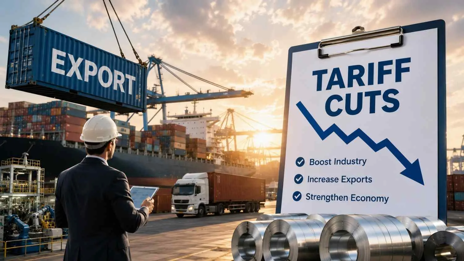 Government Plans Major Tariff Cuts To Boost Industry And Exports