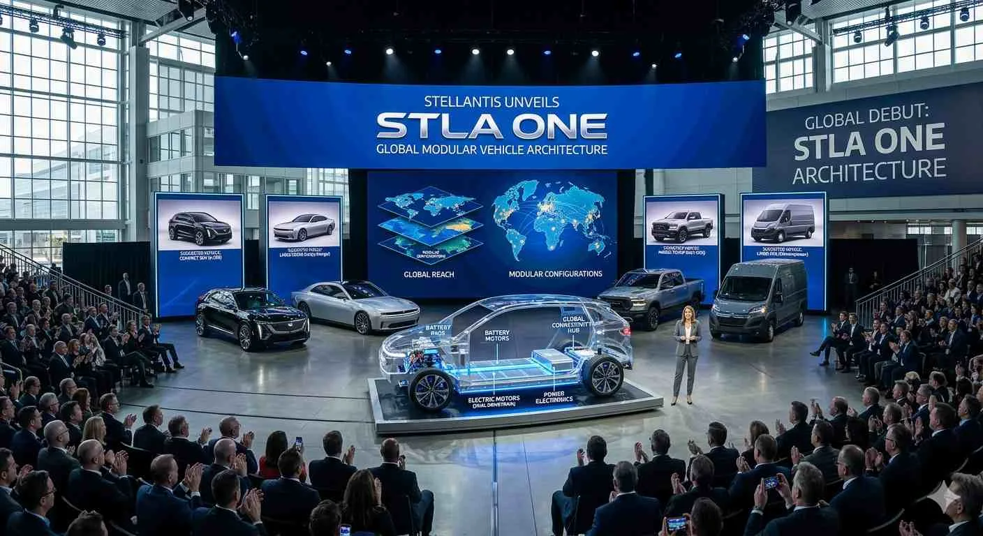 Stellantis Unveils STLA One Global Modular Vehicle Architecture