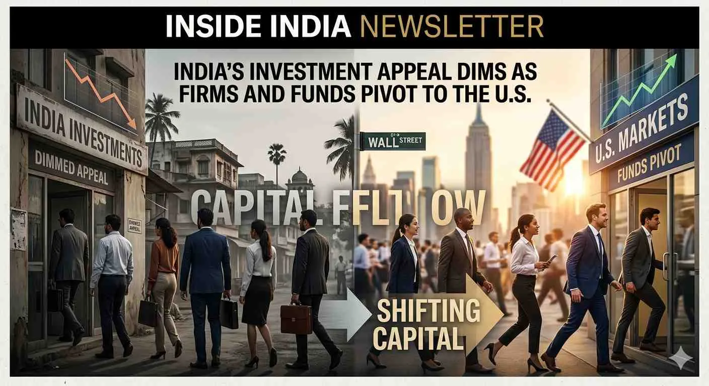 Inside India newsletter: India’s investment appeal dims as firms and funds pivot to the U.S.
