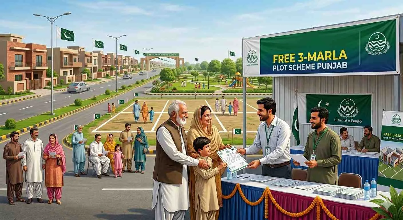 Free 3-Marla Plot Scheme Punjab Guide