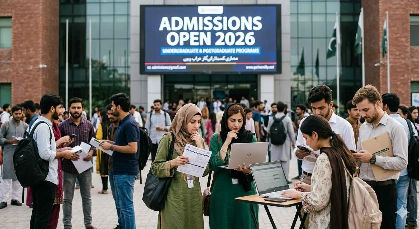 Pakistan’s 2026 University Admissions Race Begins