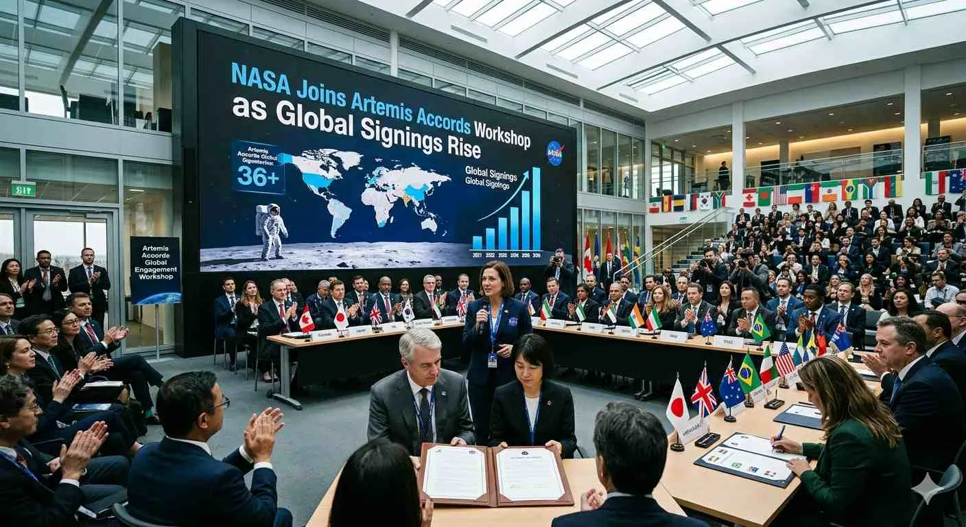 NASA Joins Artemis Accords Workshop as Global Signings Rise
