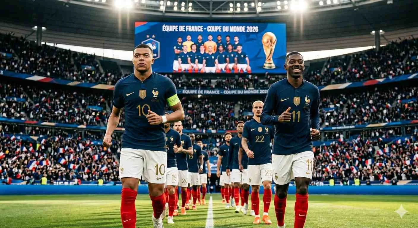 Mbappe and Dembele Lead France World Cup Squad