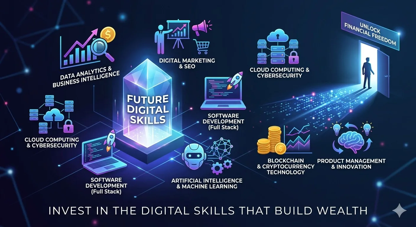 Digital Skills That Can Turn Your Laptop Into a Wealth-Building Tool
