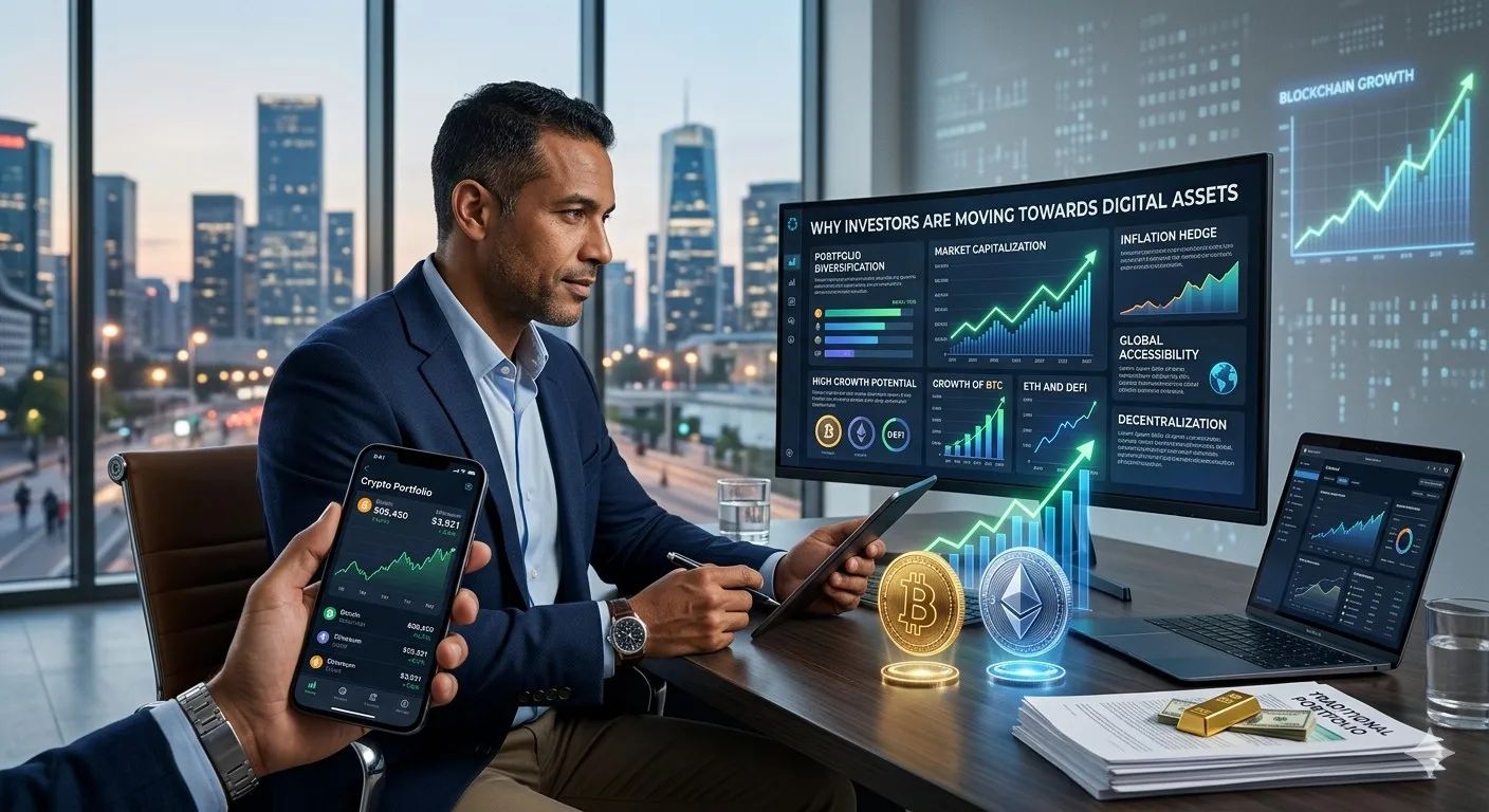 Why Digital Assets Are Pulling Investors Away From Traditional Markets