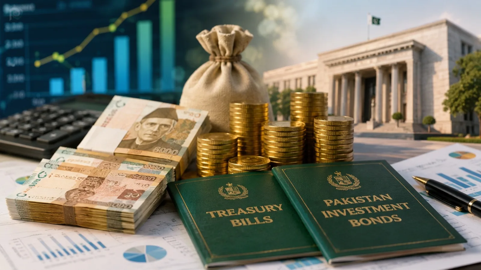 Govt plans ₨6.8 trillion borrowing through T-bills, PIBs for May-July period