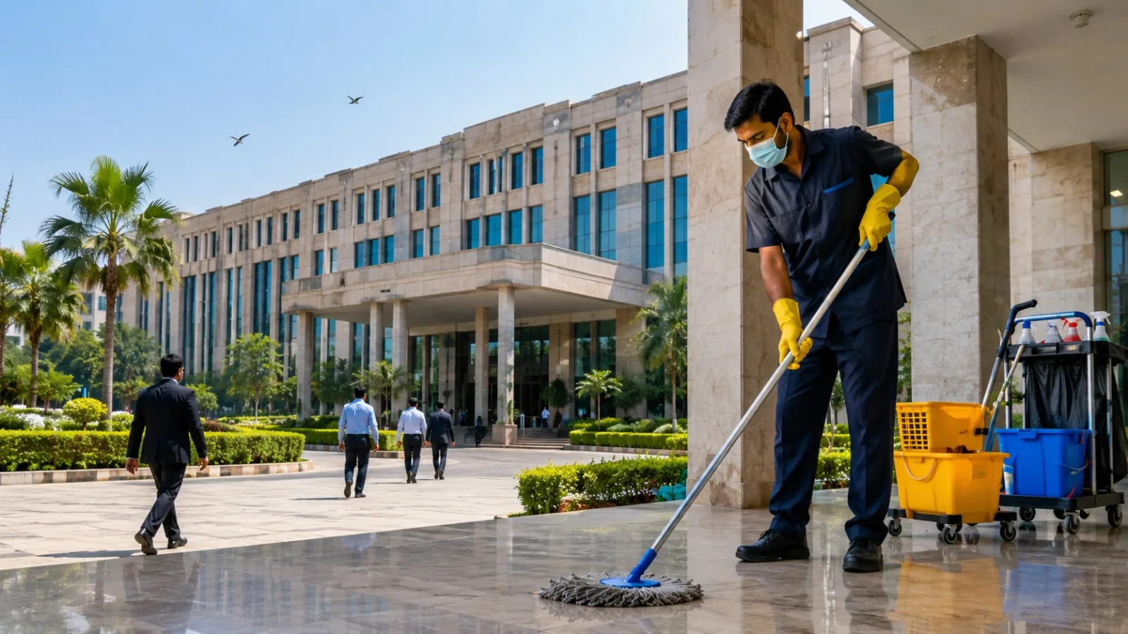 Hiring Of Janitorial Services For Pakistan Audit And Account Complex,Karachi