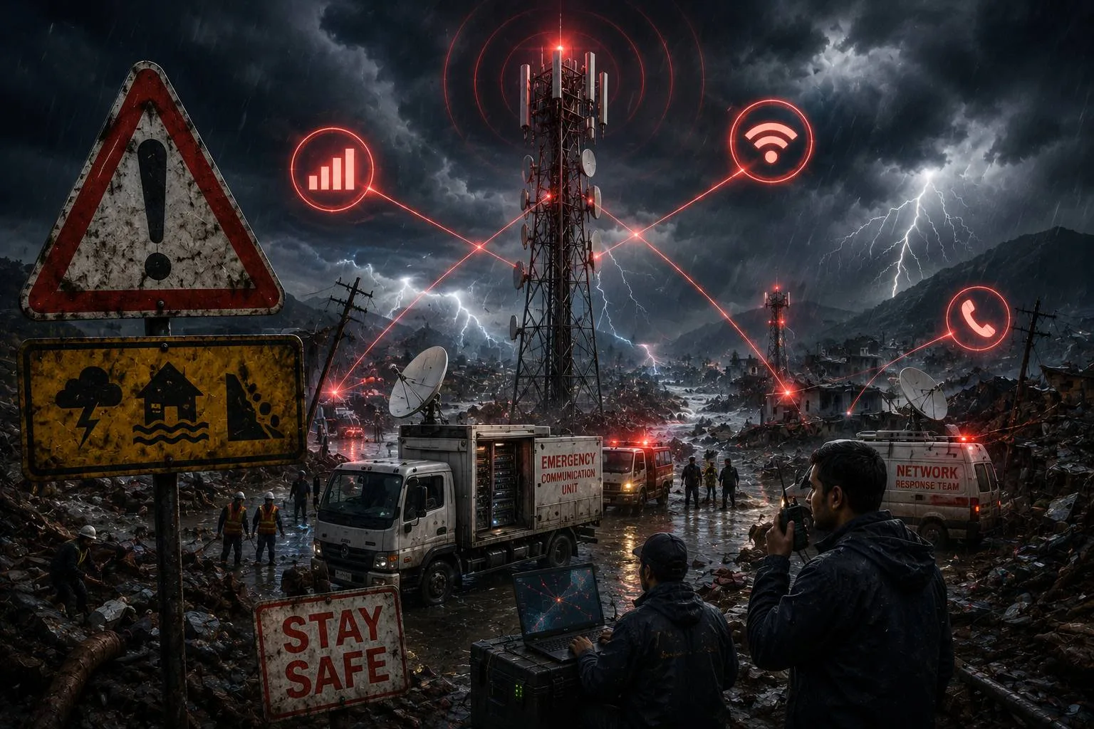 How Telecom Networks Handle Heavy Internet Traffic During Emergencies