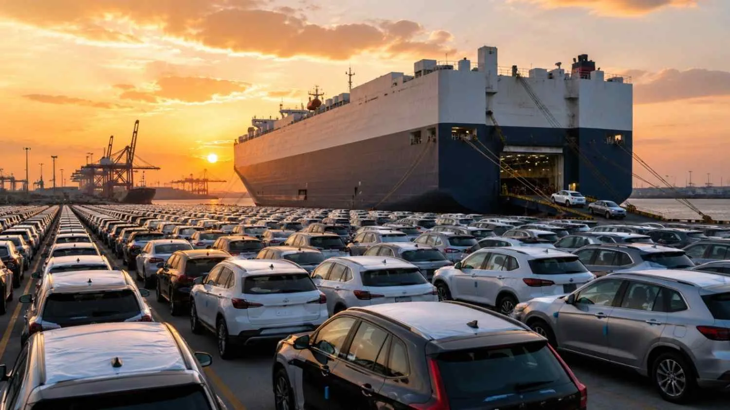 Japanese Auto Exports To Middle East Drop Amid Shipping Crisis