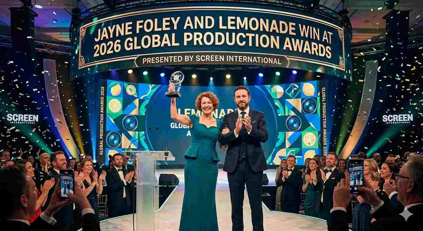 Jayne Foley and Lemonade Win at 2026 Global Production Awards presented by Screen International