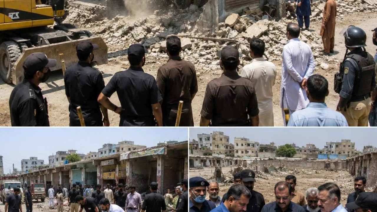 SBCA Recovers Red Crescent Land Property in Orangi Town