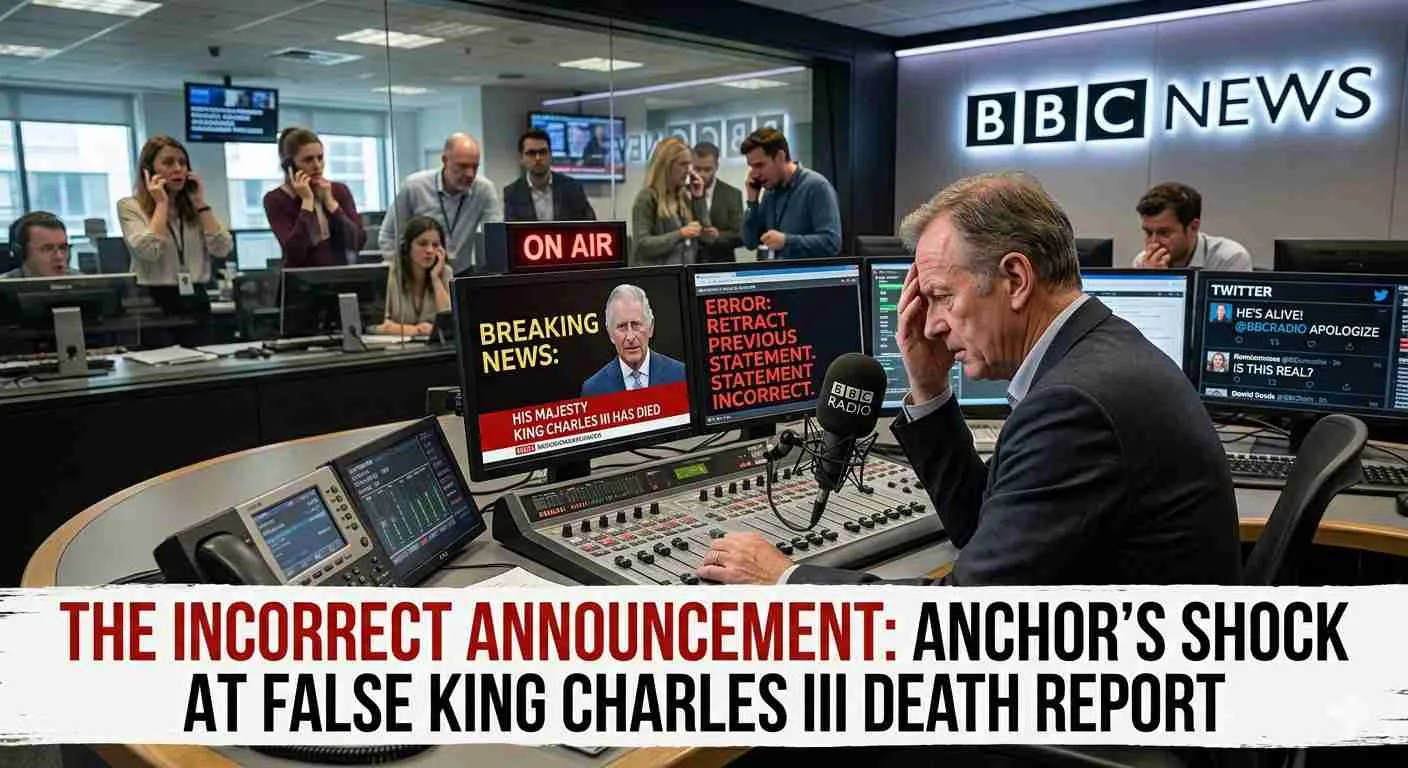 Radio station incorrectly announces King Charles' death
