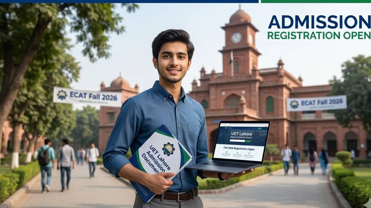 UET Lahore ECAT Phase II Registration 2026 Open Now