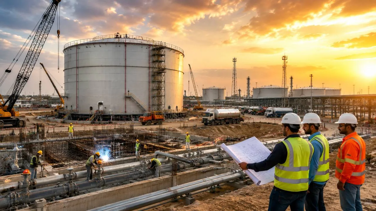 Hascol PMG Storage Tank 5100 MT Tender Machike Sheikhupura