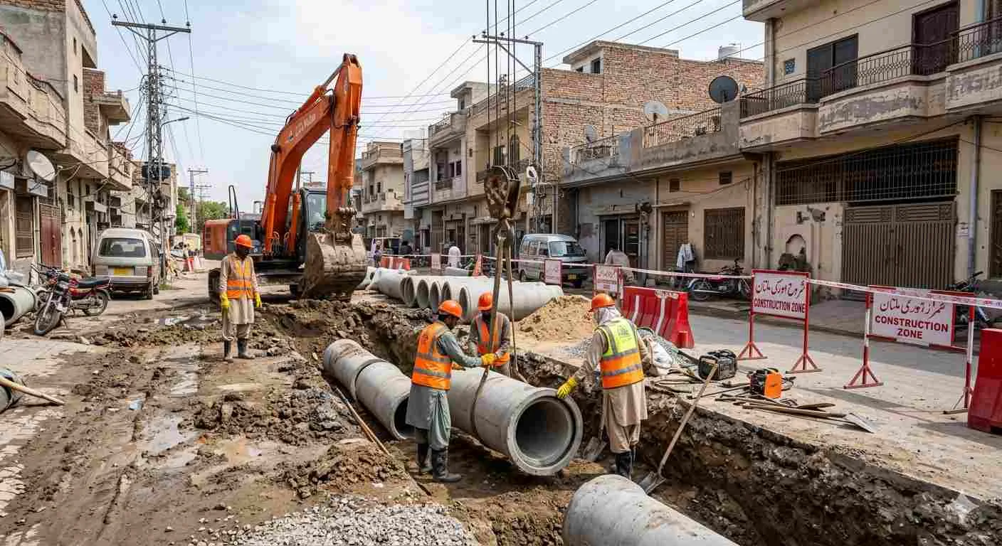 Tender for Replacement of Sewer Line in X-Block Street No.04 New Multan