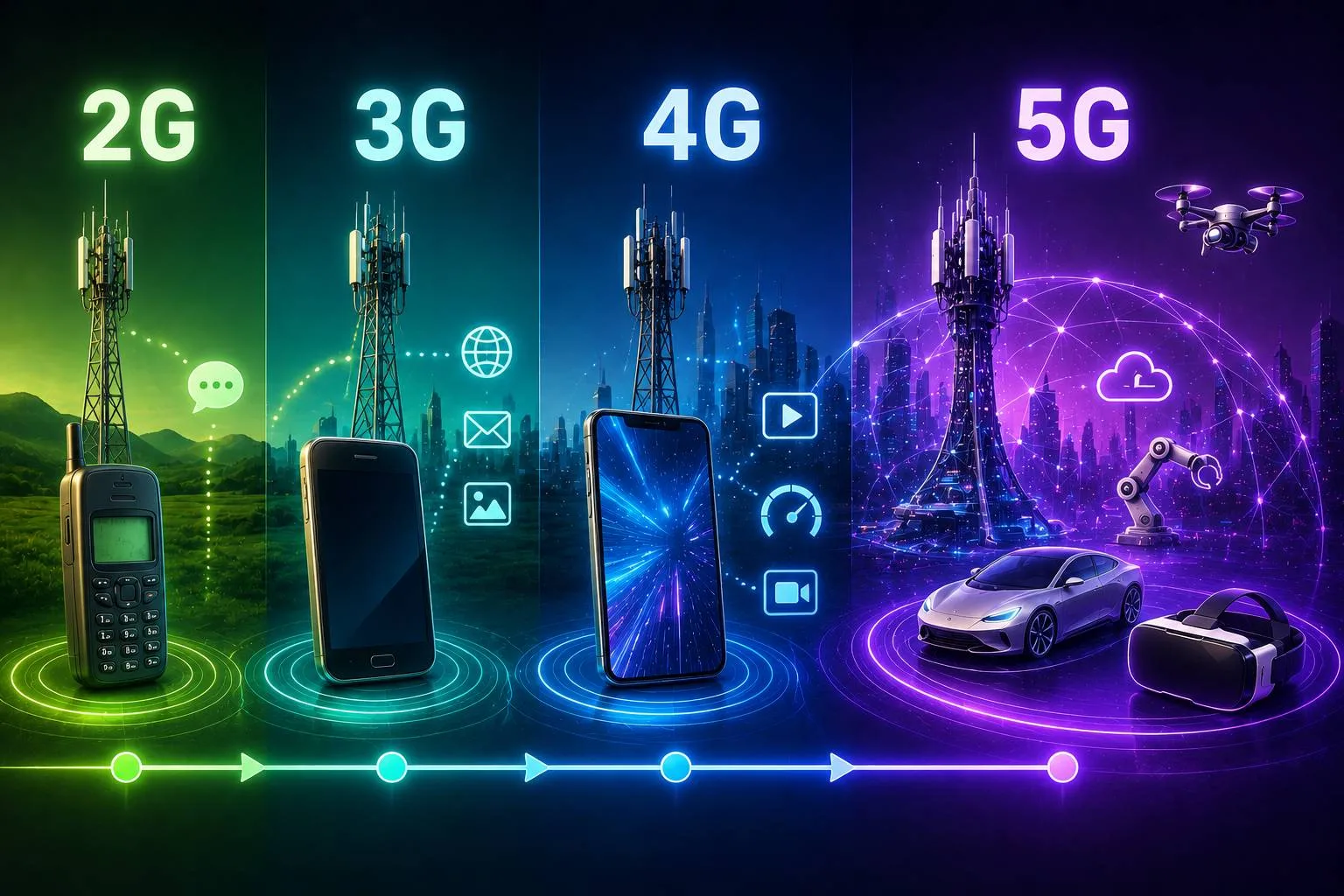 The Evolution Of Mobile Networks From 2G To 5G In Pakistan