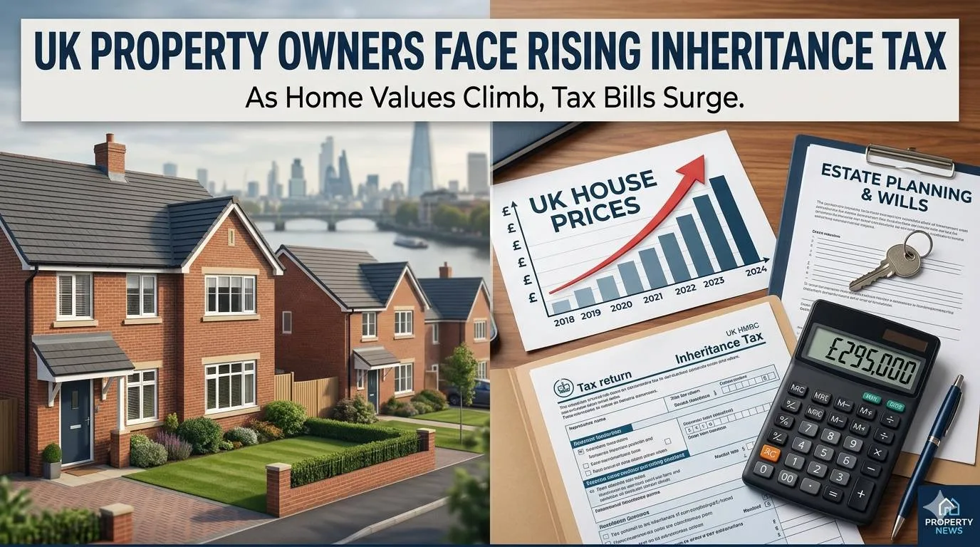 IHT Liabilities Rise as UK Property Values Increase
