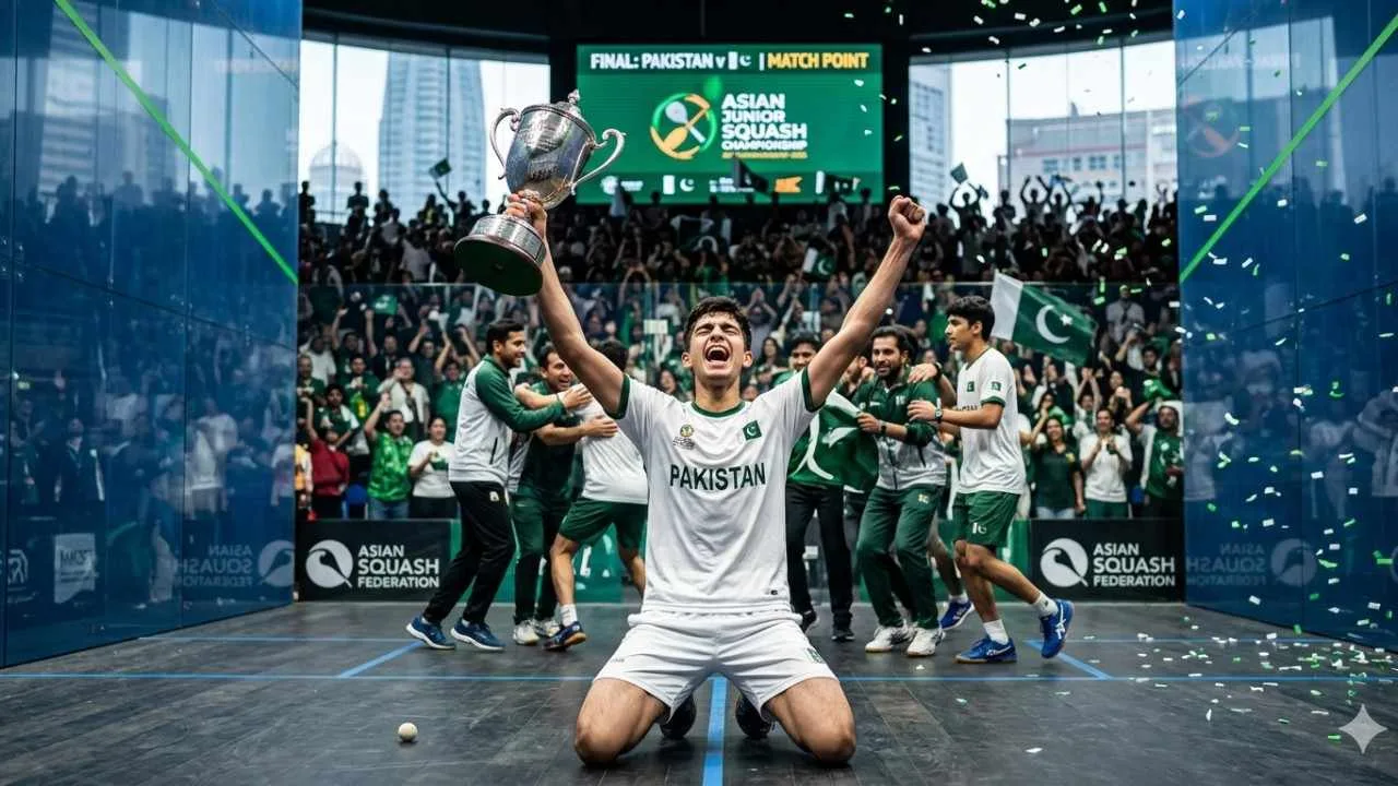 Pakistan Wins Asian Junior Squash Championship 2026 Title