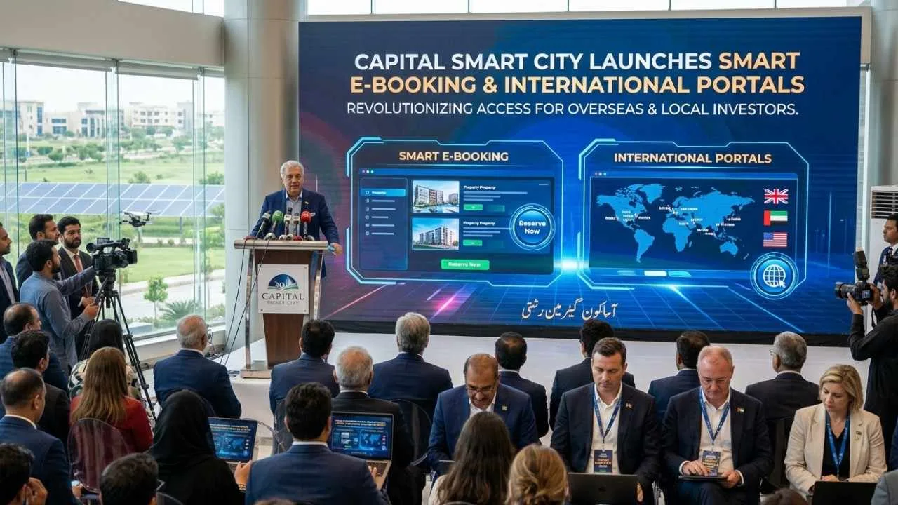 Capital Smart City Launches Smart E-Booking Portals