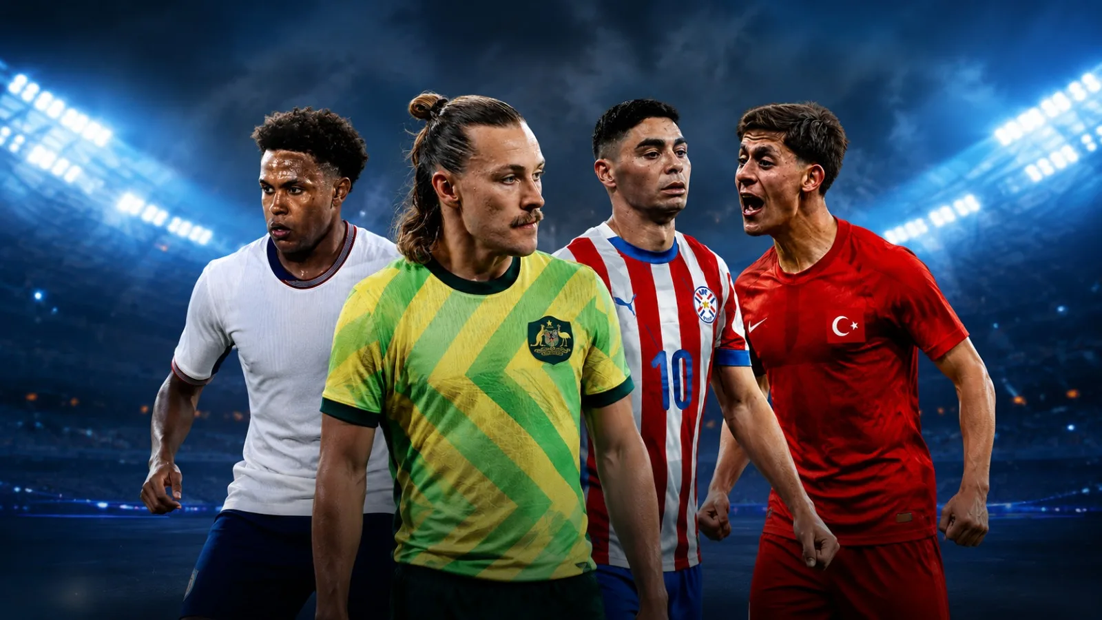 USA Set to Face Australia, Paraguay and Türkiye