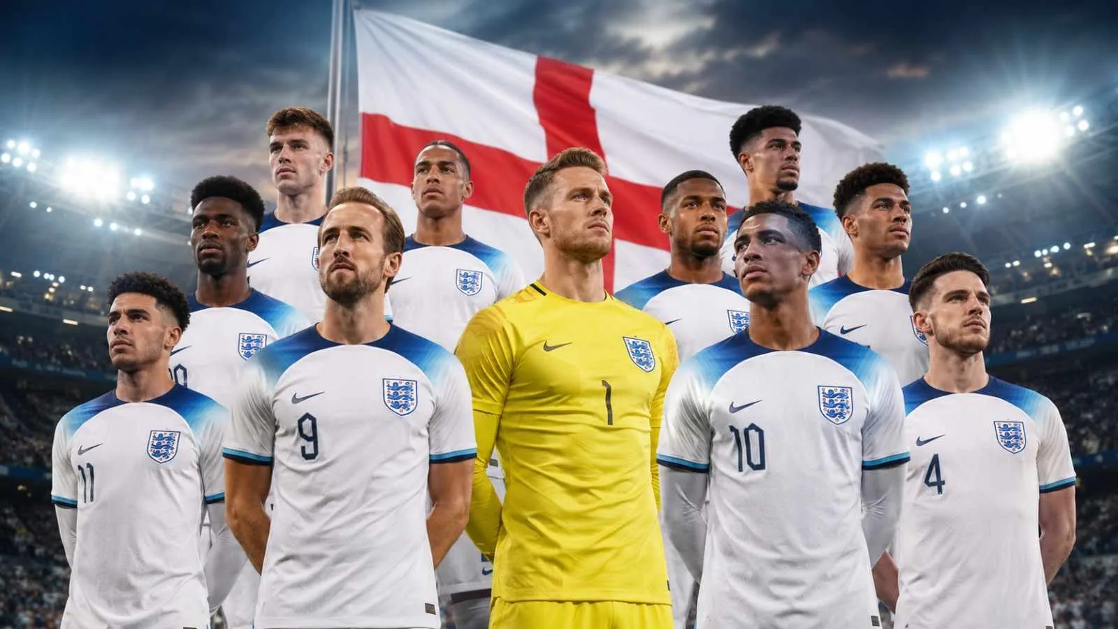 England Announce Squad for FIFA World Cup 2026