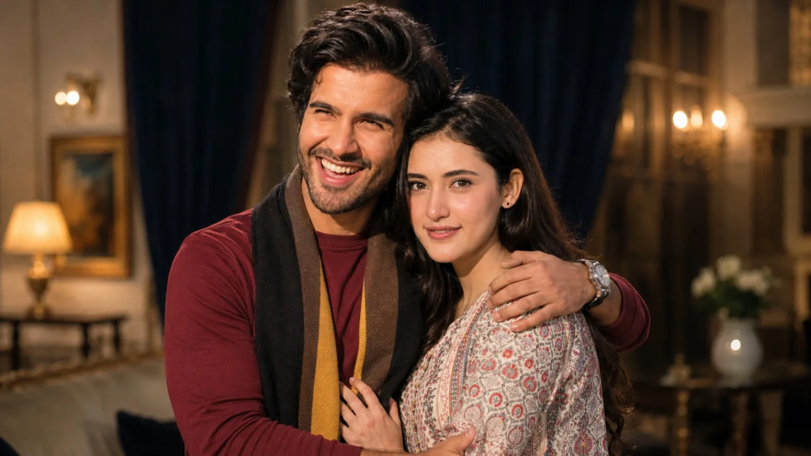 Sehar Hashmi & Feroze Khan’s Hug Scene in Shaidai Sparks Debate