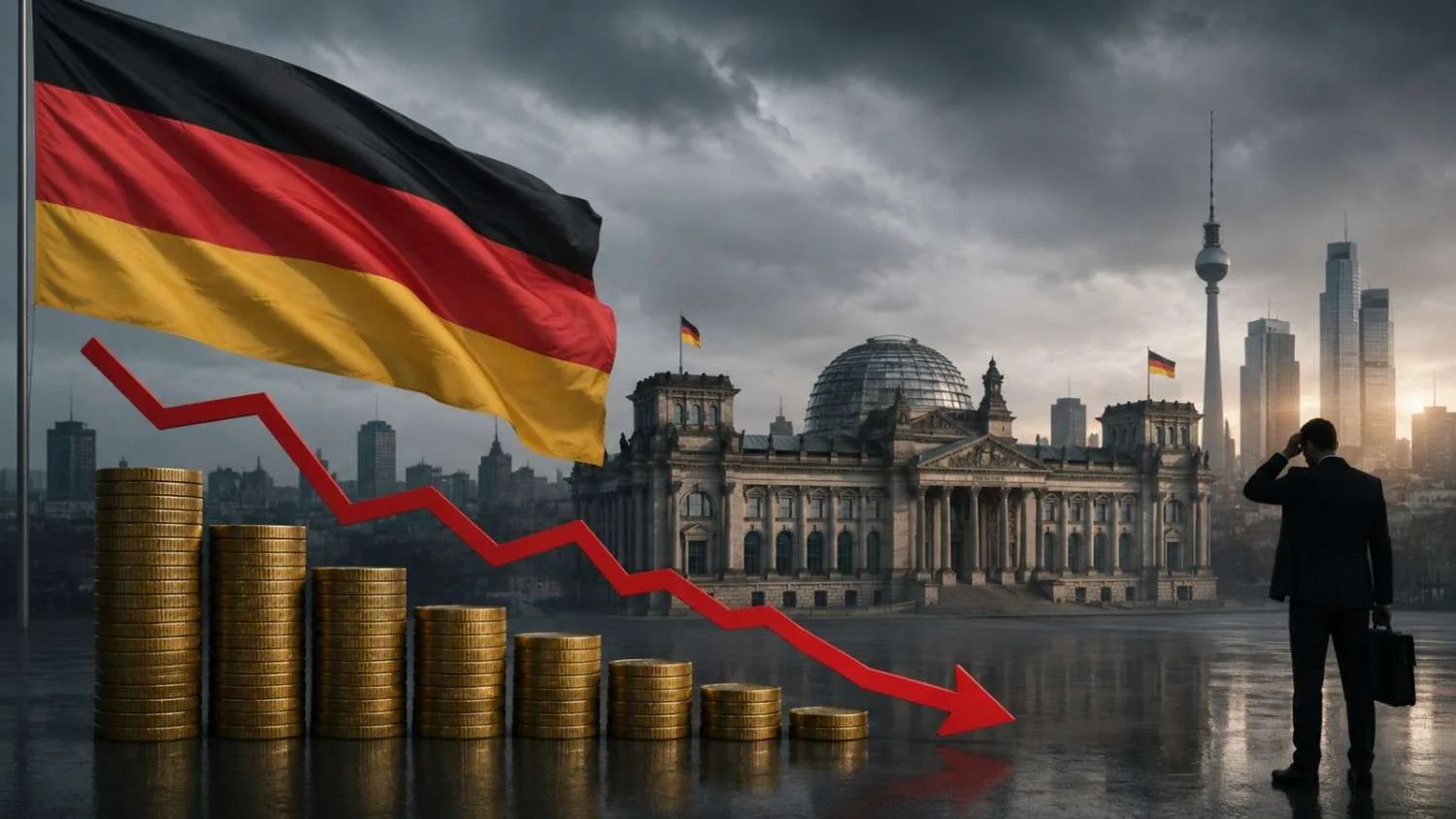 Germany Investment Slump Hits Near Decade Low