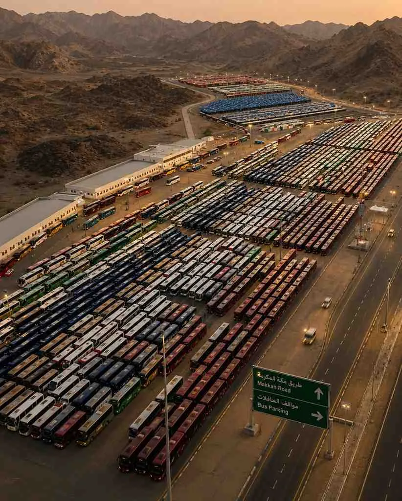24,000 Buses Deployed by Saudi Arabia for Hajj Pilgrims
