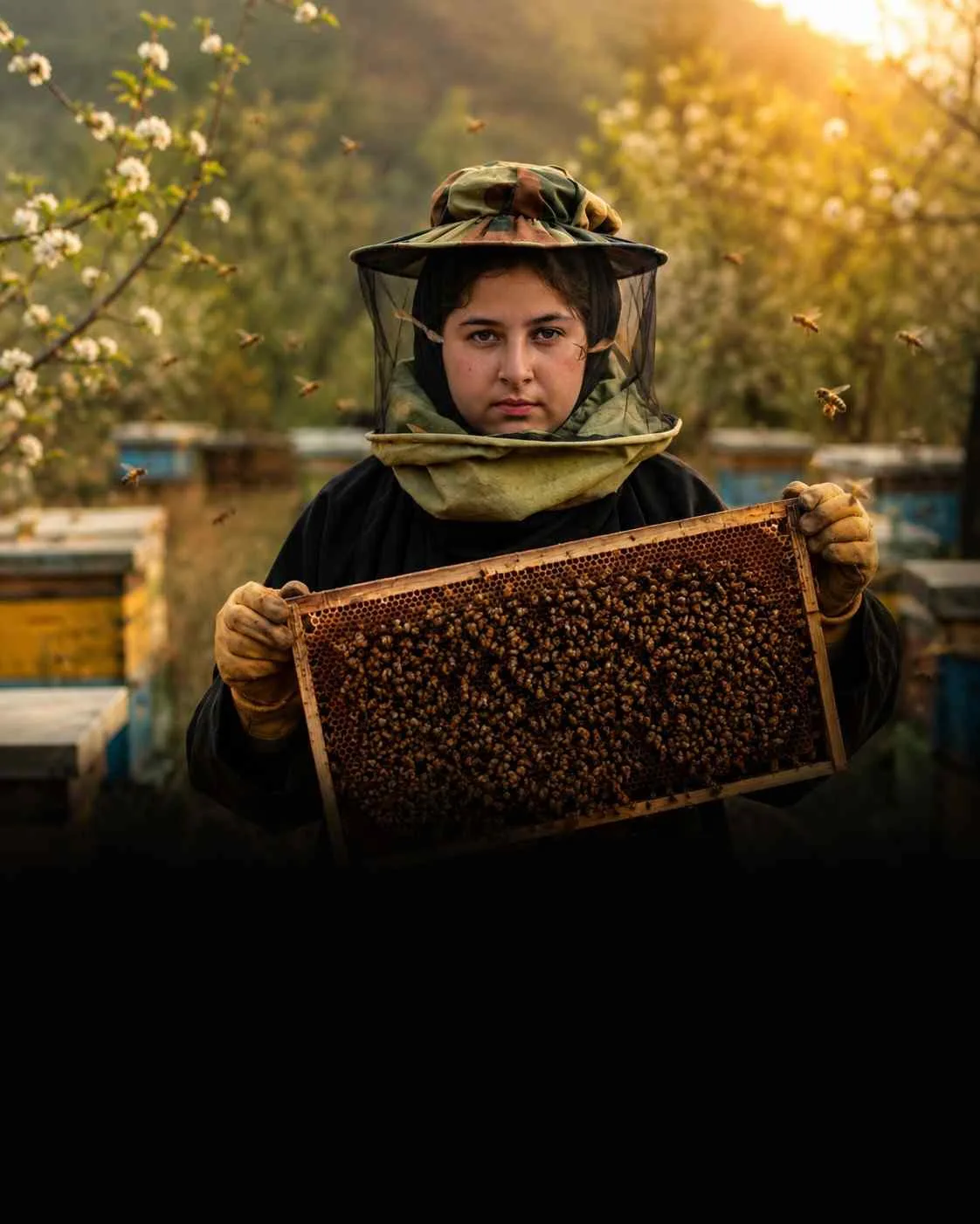 Sania Zehra Becomes Kashmir’s First Beekeeper