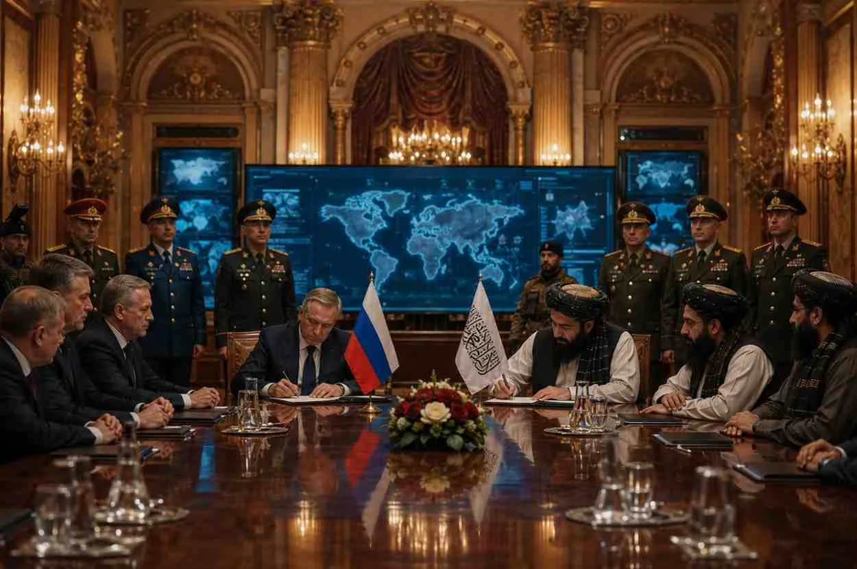 Russia-Afghanistan Military Pact Agreement Signed