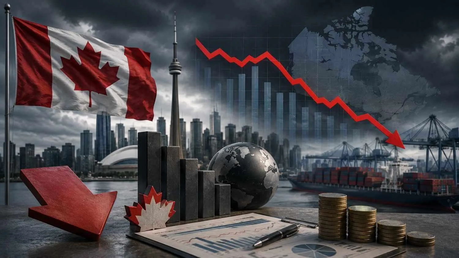 Canada’s Economy Contracts Slightly As Trade Uncertainty Weighs Growth