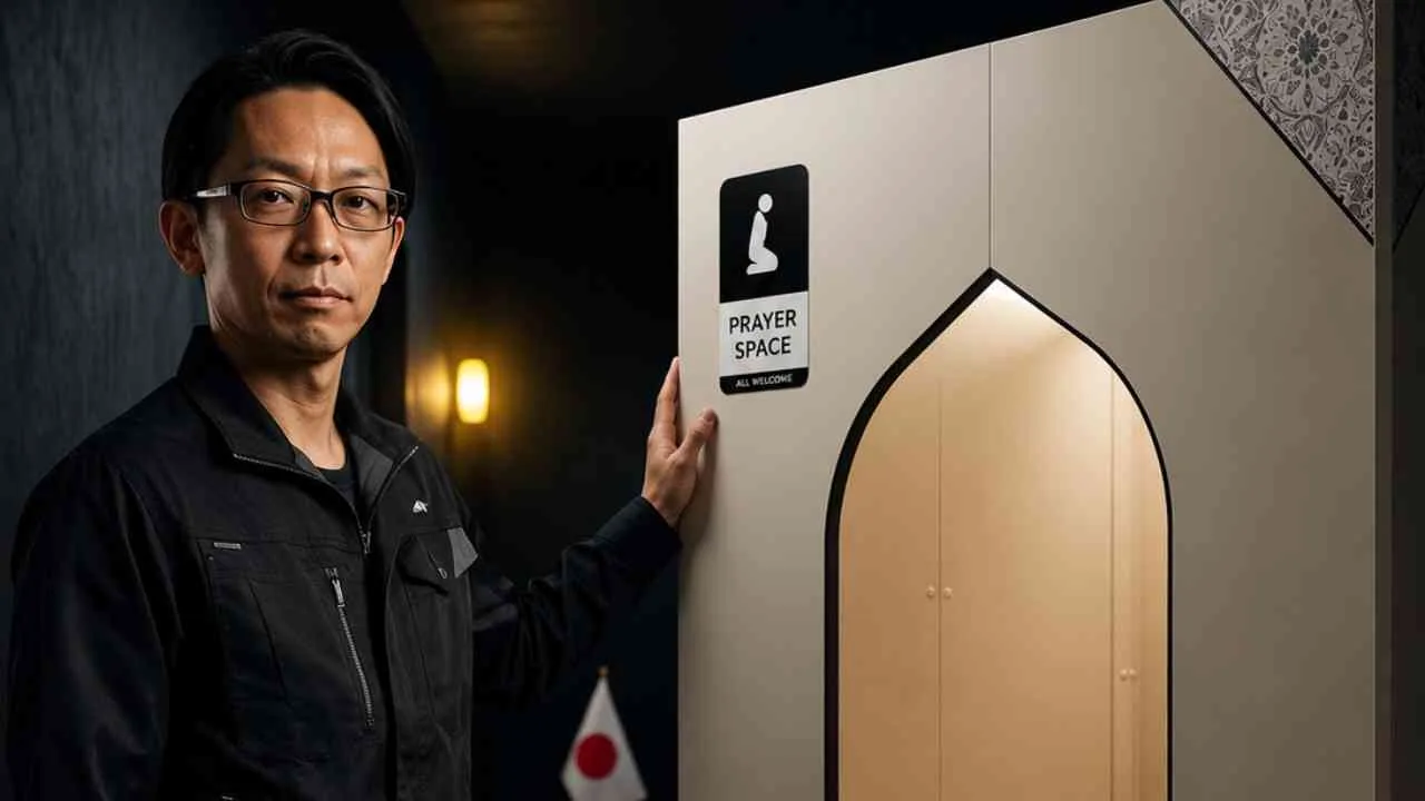 Japan Builds Portable Prayer Rooms for Muslims Now