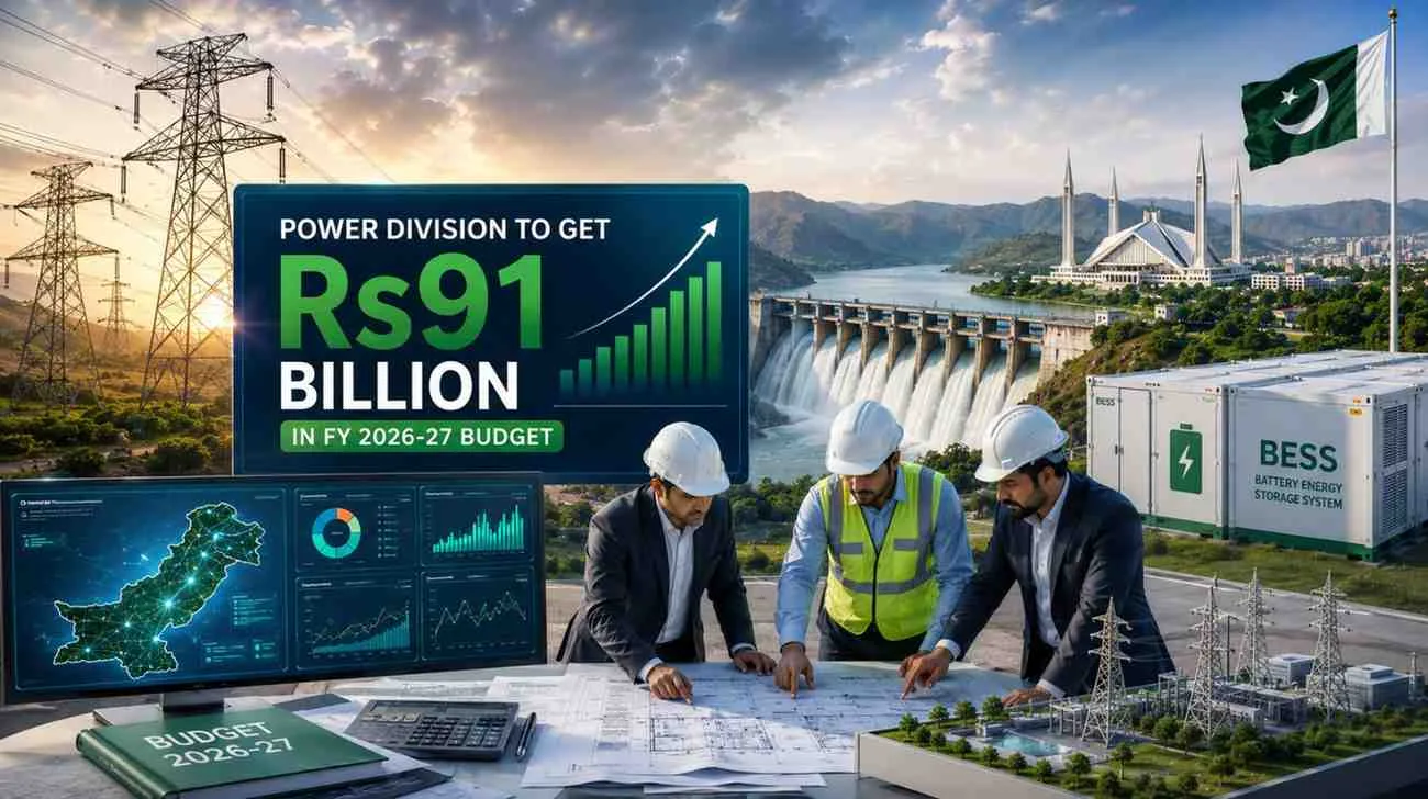 Power Division to Get Rs91 Billion in FY 2026-27 Budget