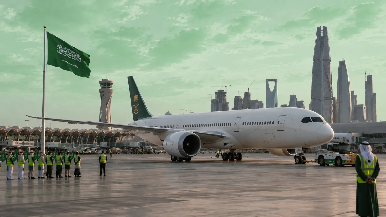 Saudi's New National Carrier Launches Despite Delays, War
