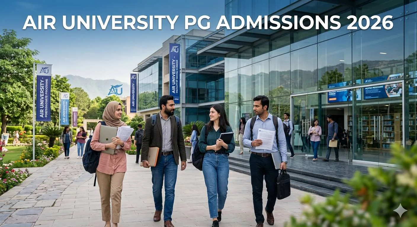 Air University PG Admissions Fall 2026 | Apply Now