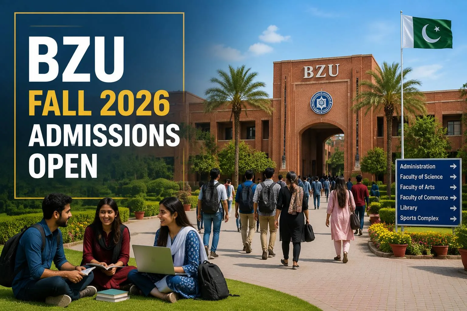 BZU Fall 2026 Admissions Open – Apply Online Now