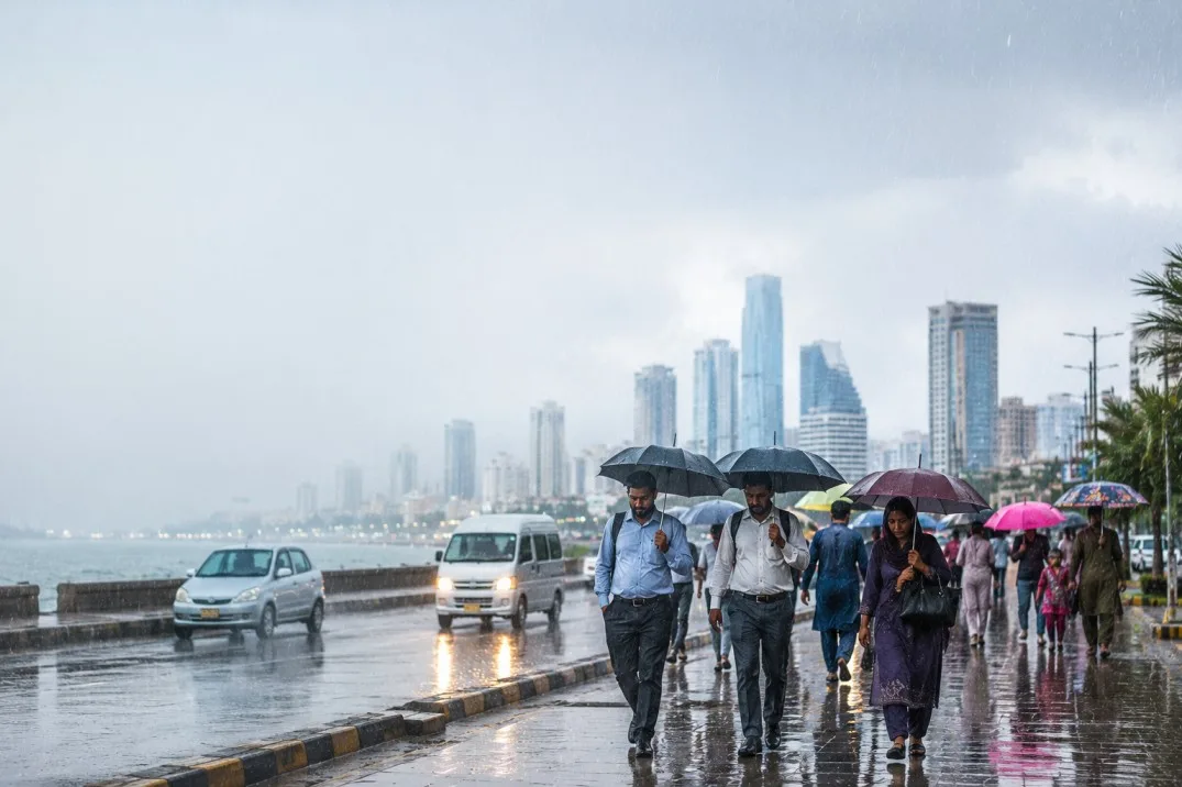 Karachi Weather Update: PMD Forecasts Humid Conditions and Light Drizzle Across the City This Weekend