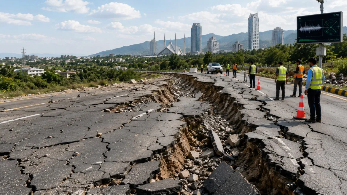 Earthquake Tremors Felt Across Punjab, KP and Islamabad as 5.4 Magnitude Quake Recorded
